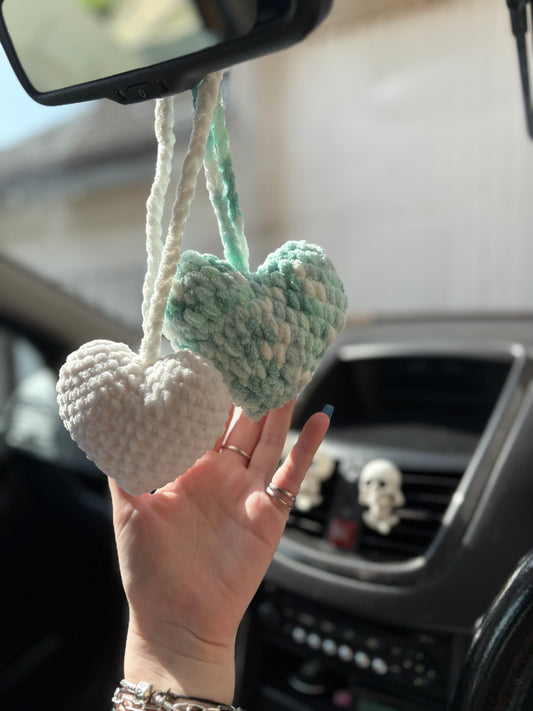 Heart hangers