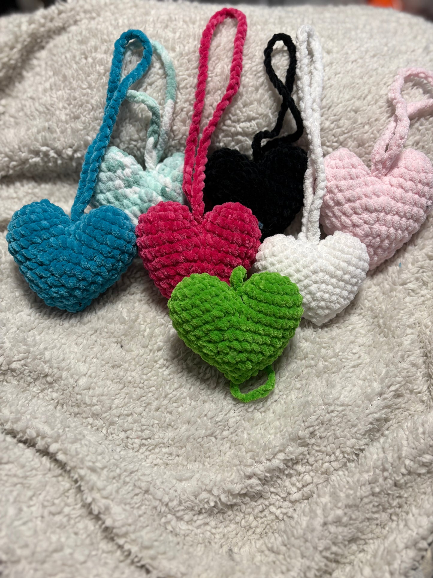 Heart hangers