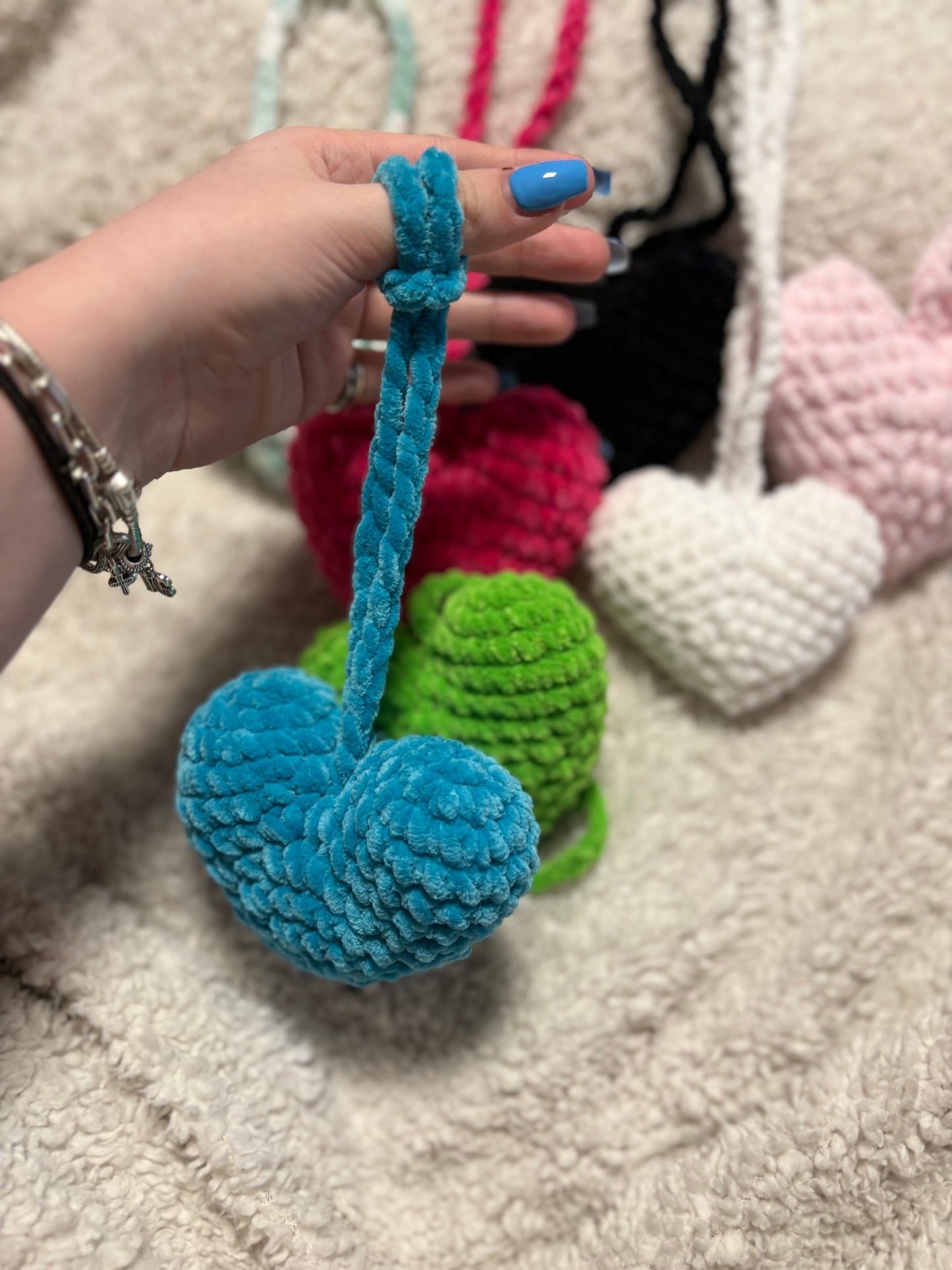 Heart hangers